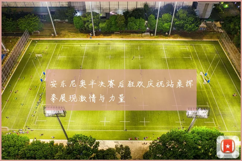 安东尼奥半决赛后狂欢庆祝站桌挥拳展现激情与力量